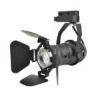 Šinski scenski monofazni reflektor GU10 crni LU35-2201