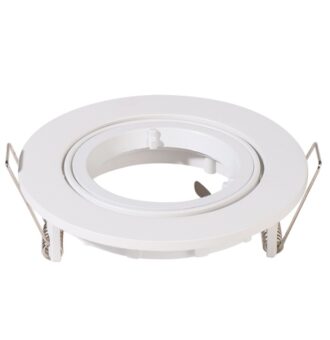 Ugradna rozetna okrugla bela GU10 W1828R-1