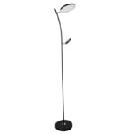 LED Podna lampa crna 4000k LU-PL12