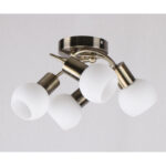 Luster 4xE14 mesing-bela 6005/4