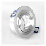 Ugradna rozetna okrugla srebrna GU10 17906-10-30