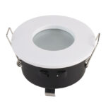 Ugradna rozetna vodootporna okrugla bela GU10 IP54 HDL-5060