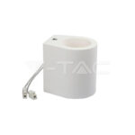 Zidna lampa gips bela G9 V-TAC 3694