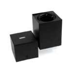 Zidna lampa rotirajuća crna GU10 LU-754C