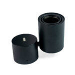 Zidna lampa rotirajuća crna GU10 LU-757C