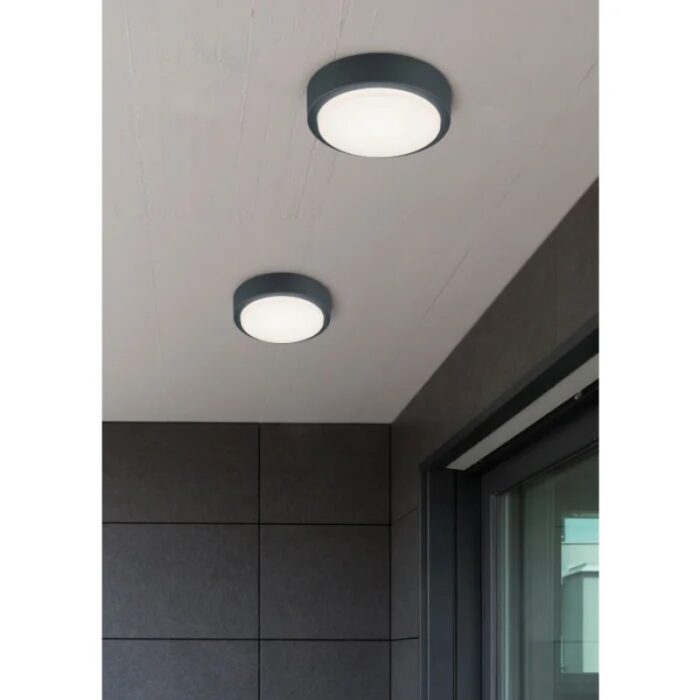 Fasadna zidna LED lampa plafonjera BREG antracit 227260142 trio lighting