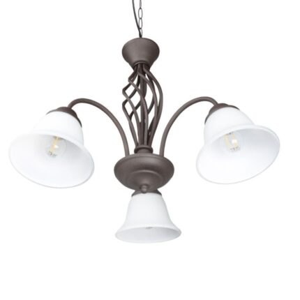 Luster RUSTICA 3xE14 rusty 101000324 trio lighting