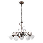 Luster TRADITIO 5xE14 bakar antique 110700528