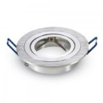 ugradna okrugla rozetna sku 3600 bruseni aluminijum vtac