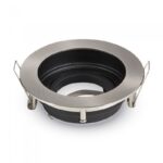 ugradna upustena okrugla rozetna sku 3596 mat hrom-crna vtac