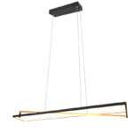 LED Visilica EDGE 1x35W crna 326810132