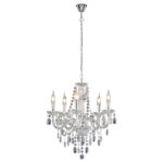 Luster Chrome Acryl 5xE14 R1107-00