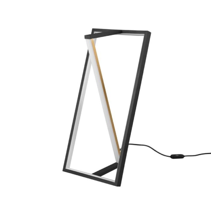 LED STONA LAMPA EDGE 526810132 CRNA