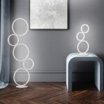 LED Stona lampa RONDO Bela 522610331 trio lighting