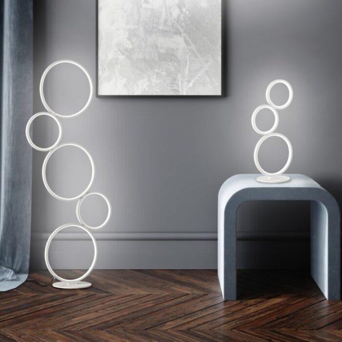 LED Stona lampa RONDO Bela 522610331 trio lighting