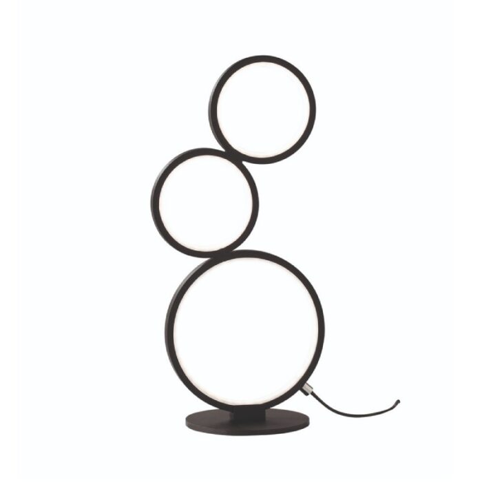 LED Stona lampa RONDO Crna 522610332