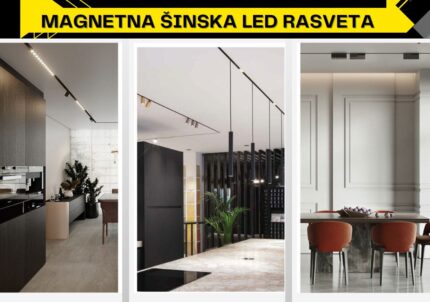magnetna sinska led rasveta aura light
