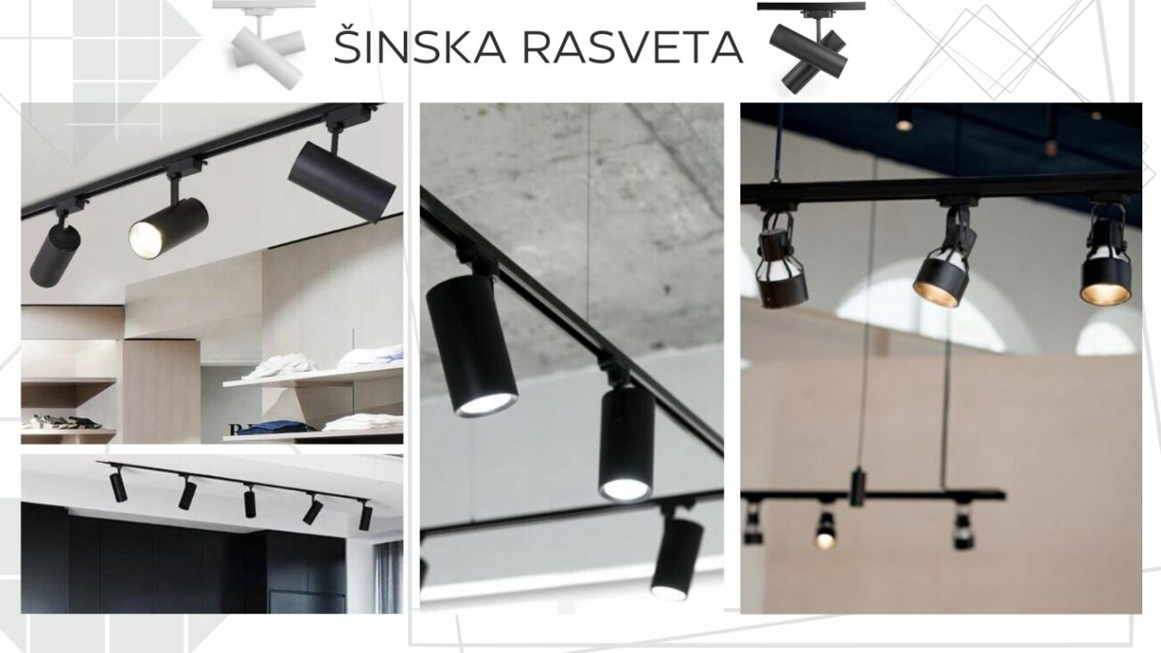 Vodič za kupovinu šinske rasvete 2 Šinska rasveta