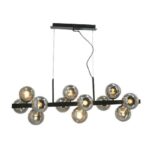 VISILICA 12XE27 CRNA MAT DIM 144-20017