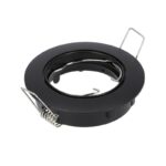 UGRADNA ROZETNA OKRUGLA CRNA HDL-5691