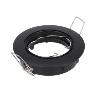 UGRADNA ROZETNA OKRUGLA CRNA HDL-5691