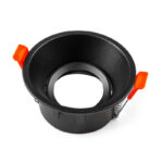 Ugradna rozetna okrugla crna GU10 8550-UBK