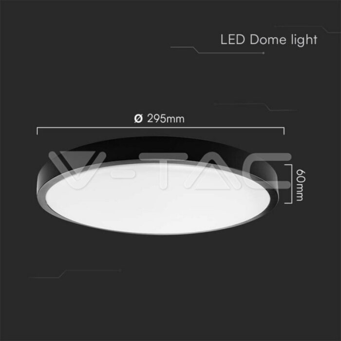 LED PLAFONJERA DOME 24W 4000K IP44 SKU 76191 dimenzije