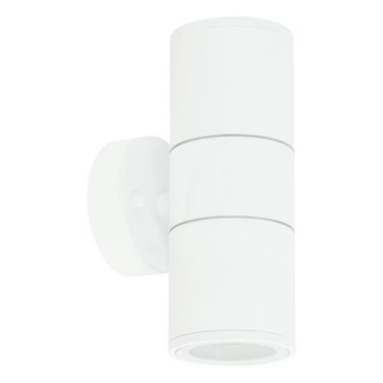 FASADNA LAMPA 2XGU10 BELA S4619